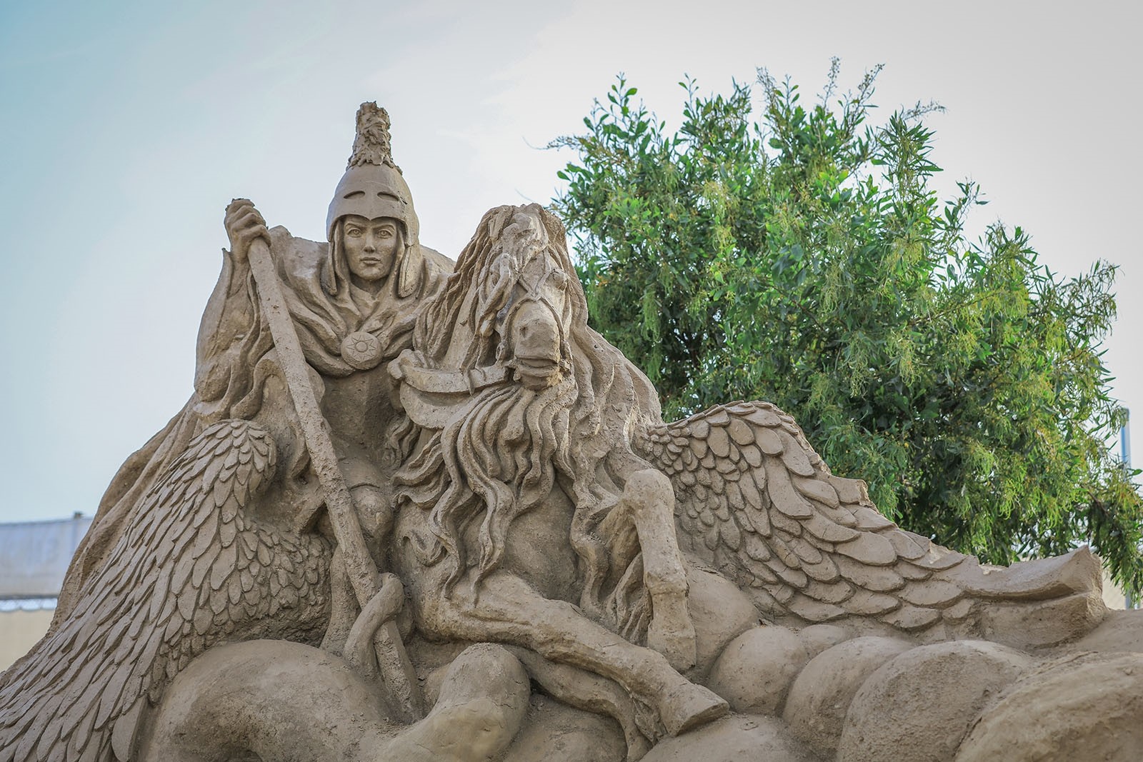 Sandskulptur-Festival in Antalya