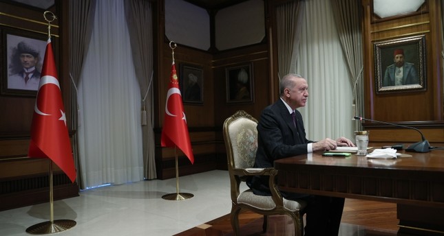 أردوغان مشاركاً في فعالية القمة الدولية الرابعة للمرأة والعدالة الأناضول
