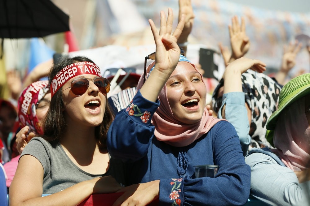 The AK Party's women's branches have 4.6 million members, higher than any other political party in Turkey.