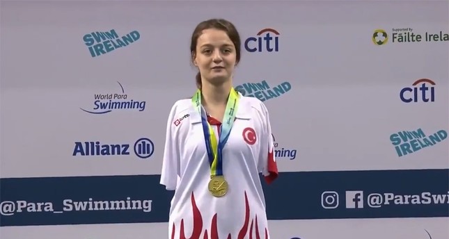 السباحة التركية سمية بوياجي تحقق فضية بطولة العالم للسباحة البارالمبية في البطولة المقامة في لندن