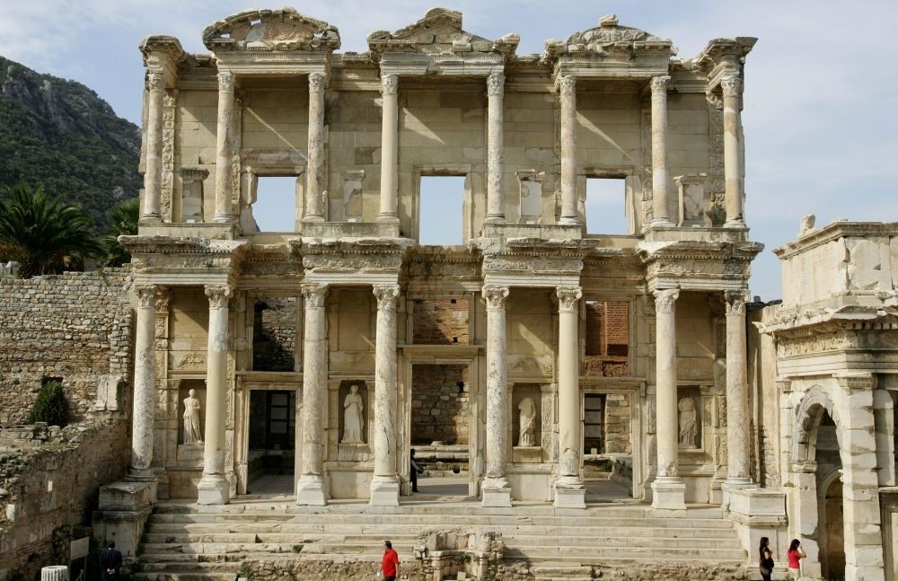 Ephesus in u0130zmir is among the endangered sites.