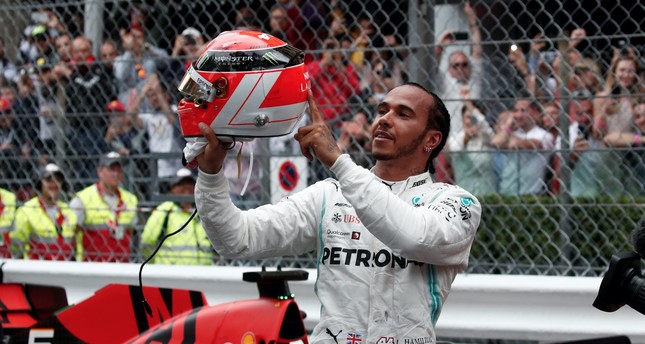 Hamilton holds on to win tense Monaco Grand Prix