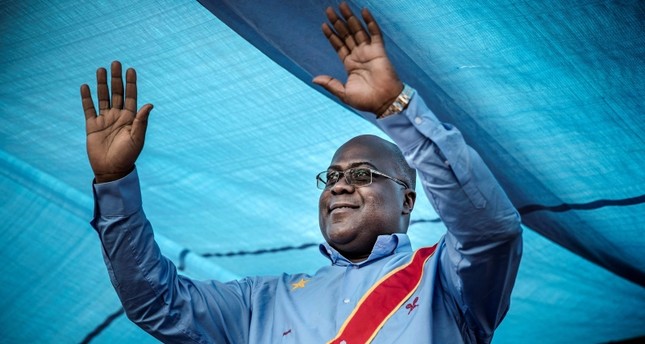 فيليكس تشيسيكيدي المرشح الفائز بالانتخابات الرئاسية في جمهورية الكونغو الديمقراطية الفرنسية