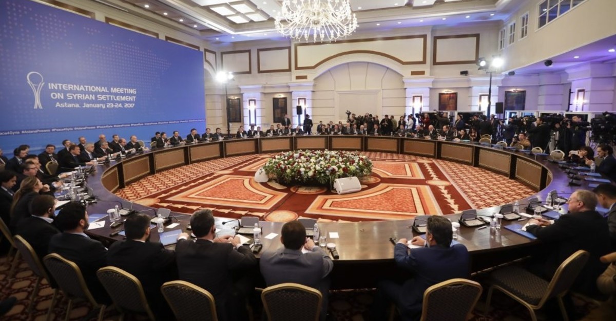 Turkey, Russia and Iran are cooperating as part of the Astana process to bring peace and stability to war-torn Syria.