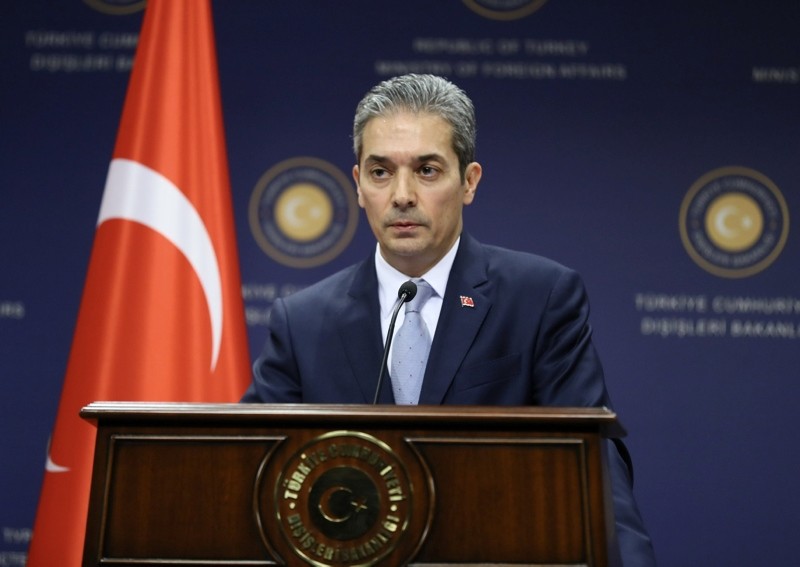 Turkish MFA Spox Hami Aksoy (AA File Photo)