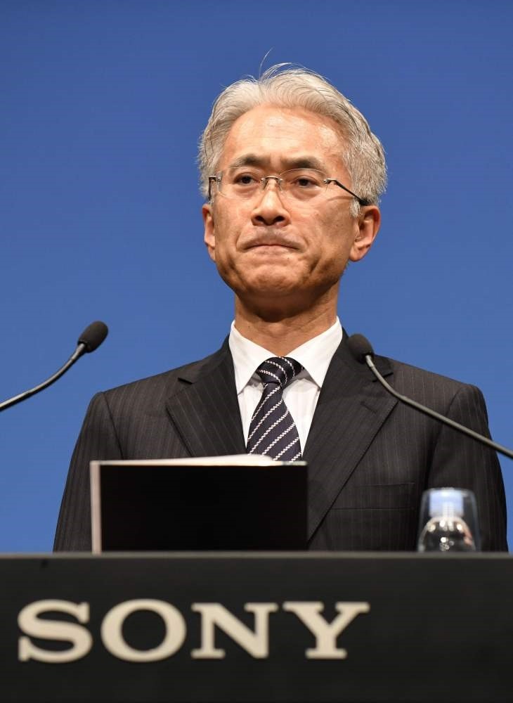 Sony deputy president and CFO Kenichiro Yoshida.