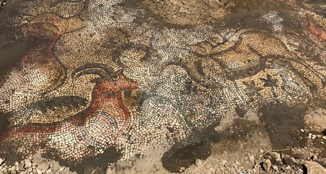 Bauern entdecken 1.600-jähriges Mosaik in Adıyaman