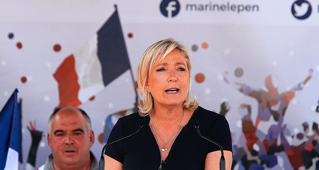 Le Pen will EUReferendum für Frankreich Daily Sabah