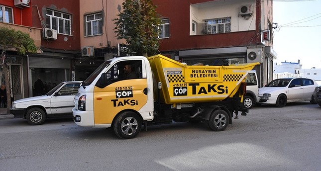 بلدية نصيبين جنوب تركيا تطلق مشروع تاكسي النفايات