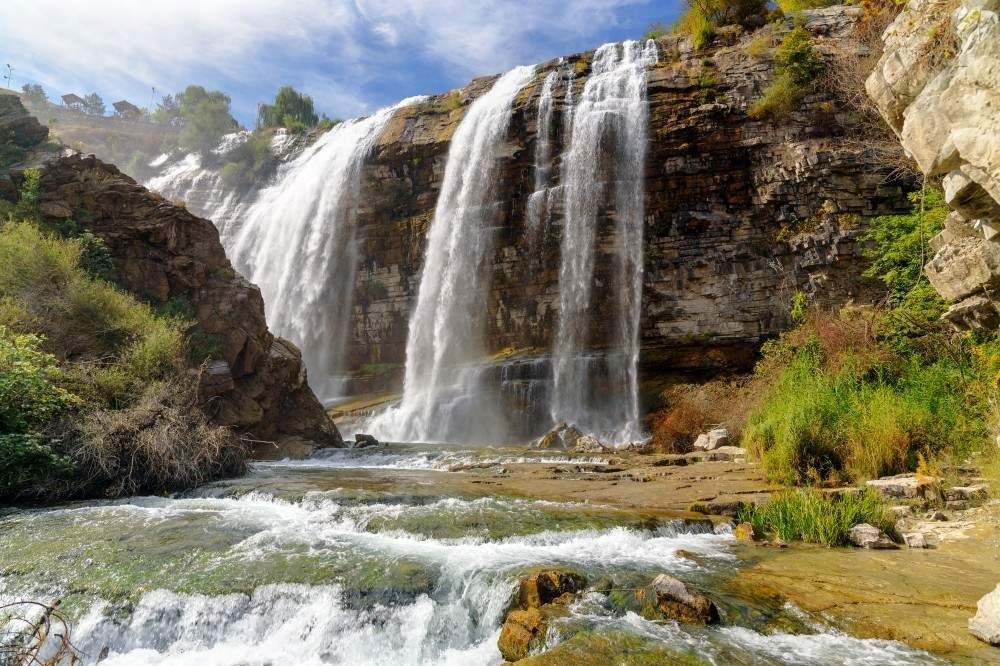 Tortum Waterfall is Turkey's largest waterfall and one of its most remarkable natural treasures. (Elena Odareeva / iStock Photo)