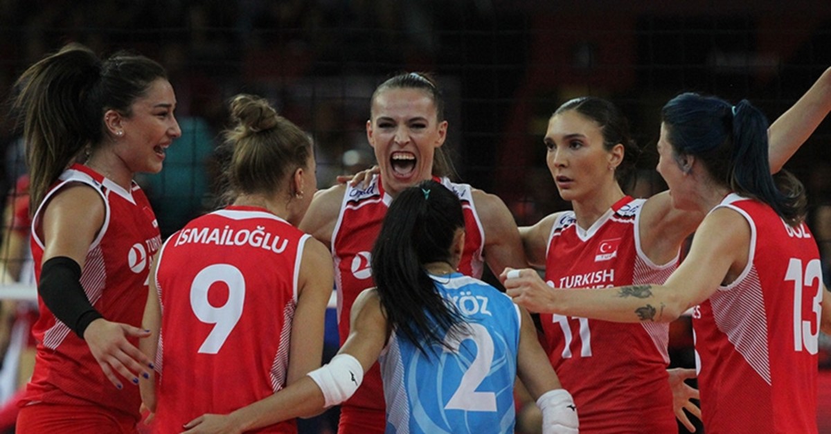 Turkish women's volleyball team advances to European Final Daily Sabah