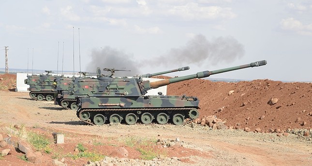 مقتل 5 من عناصر داعش بحلب في قصف مدفعي وصاروخي تركي