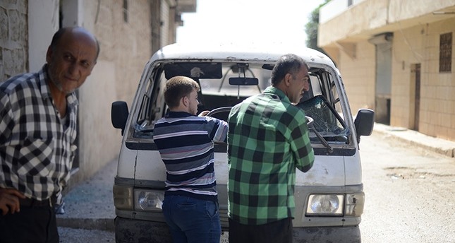 إصابة 3 مدنيين في قصف لـب ي د الإرهابي على مارع شمالي سوريا