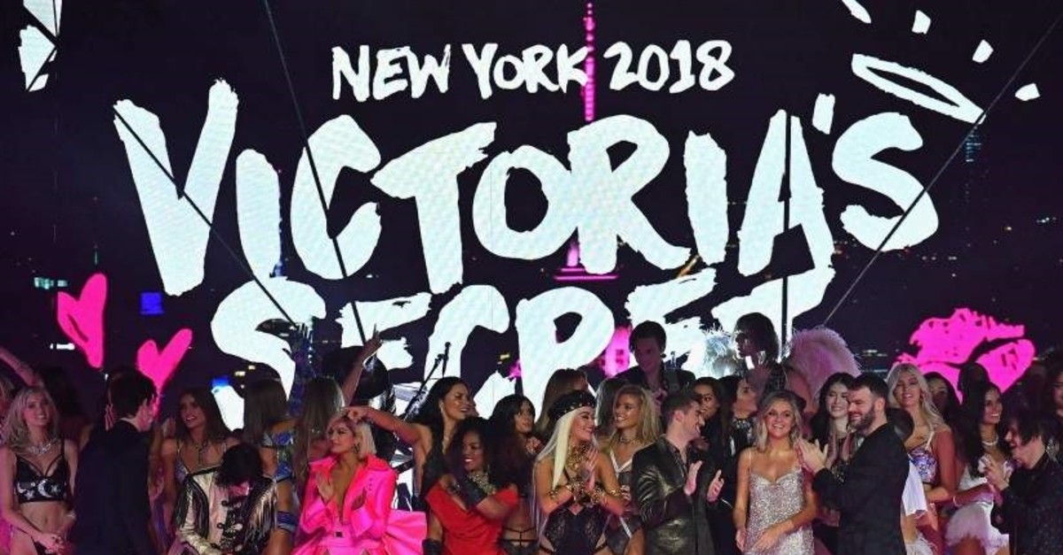 In this file photo taken on November 08, 2018 performers and models on the runway at the 2018 Victoria's Secret Fashion Show at Pier 94 in New York City. (AFP Photo)