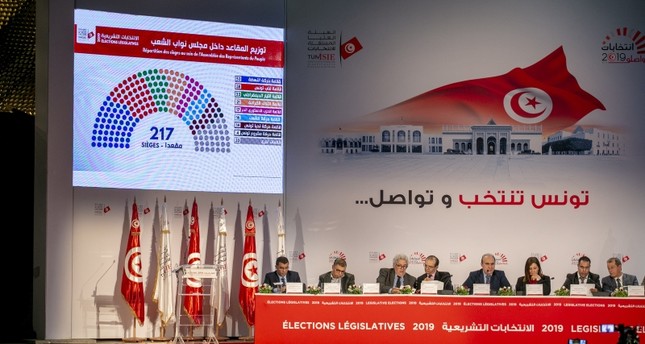 حركة النهضة تتصدر الانتخابات التشريعية التونسية بـ52 مقعداً