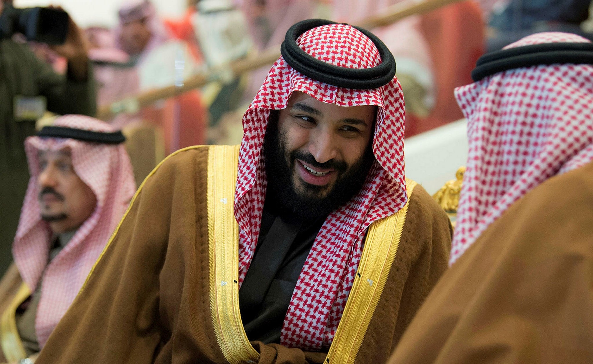 Saudi Arabia's Crown Prince Mohammed Bin Salman attends the Annual Horse Race ceremony, in Riyadh, Saudi Arabia, December 30, 2017. (Reuters Photo)