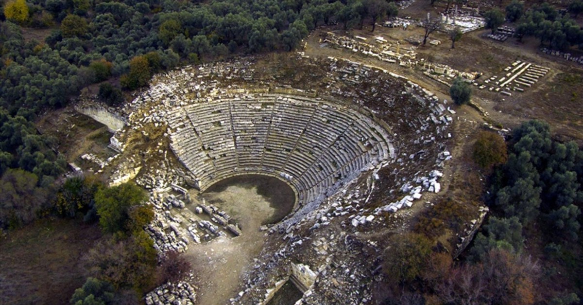 2,200yearold amphitheater in ancient city of