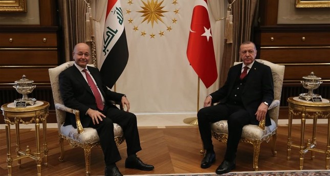 الرئيس أردوغان يعقد اجتماعا مع نظيره العراقي في إسطنبول