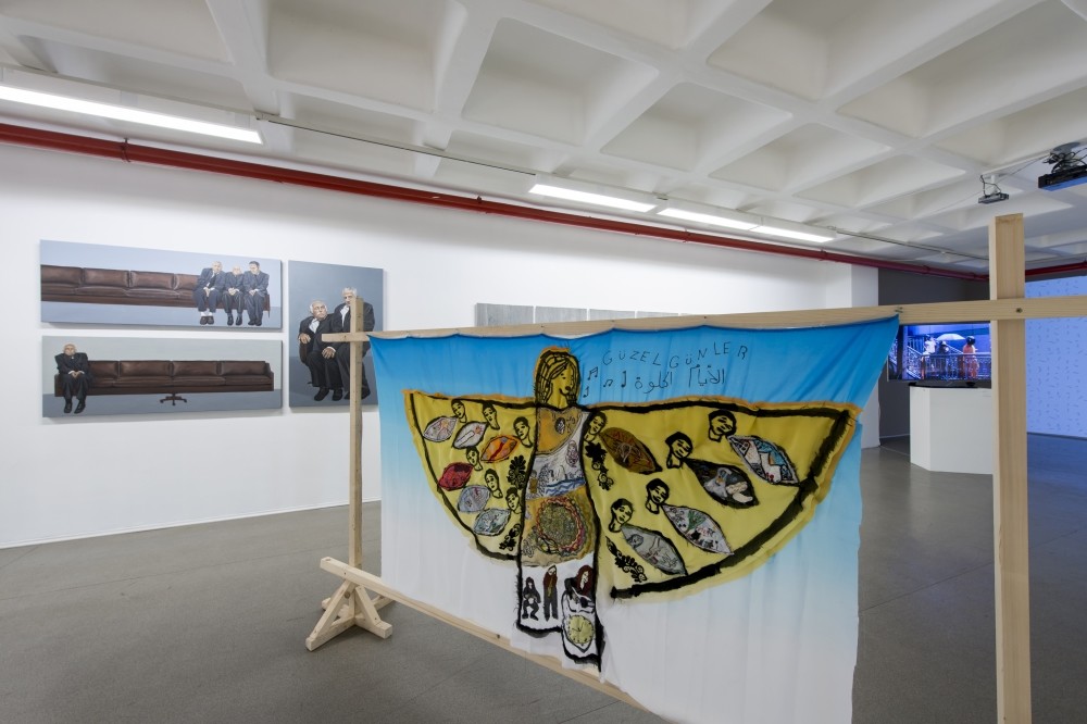 The exhibition brings together artists inspired by the famous line, u201cleaden circles dissolved in the air,u201d from Virginia Woolfu2019s novel u201cMrs. Dalloway.u201d 