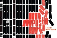 Poster of the documentary ,PUSH, by Fredrik Gertten.