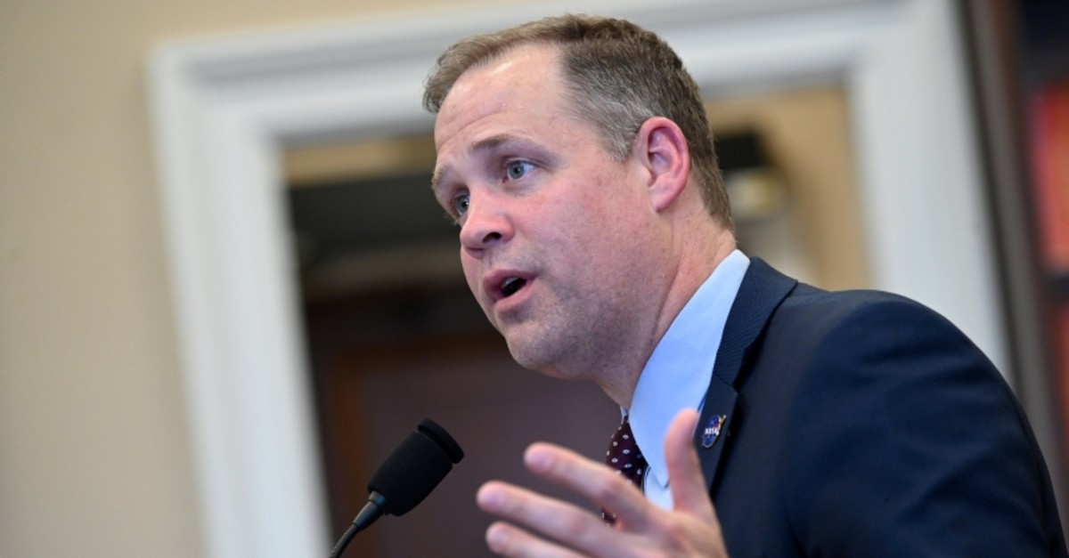 NASA Administrator James Bridenstine testifies before a House Appropriations, Commerce, Justice, Science, and Related Agencies Subcommittee hearing on NASA's budget request for 2020 in Washington, U.S. March 27, 2019. (Reuters Photo)