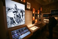 The memorial site offers visitors an interactive guide to Dink's life and work. (AA Photo)