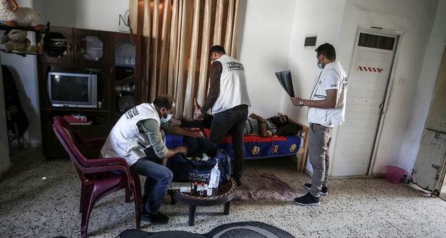 أطباء حول العالم-تركيا تُنفّذ مشروع الرعاية المنزلية لجرحى غزة
