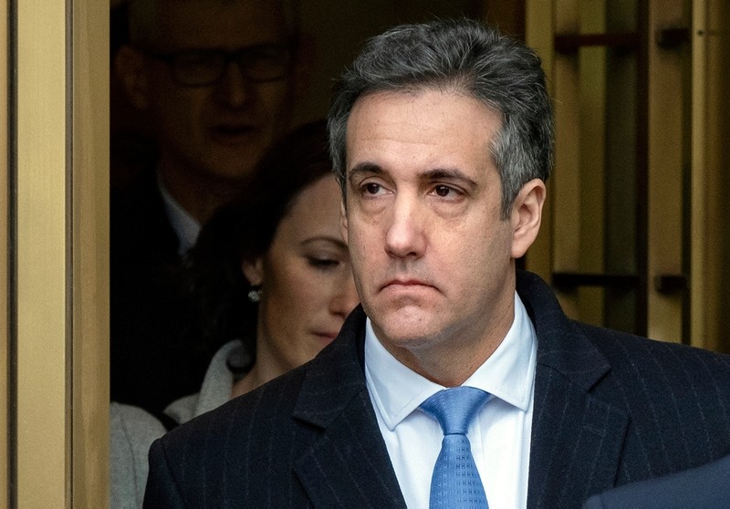 In this Dec. 12, 2018 file photo, Michael Cohen, President Donald Trump's former lawyer, leaves federal court after his sentencing in New York (AP Photo)