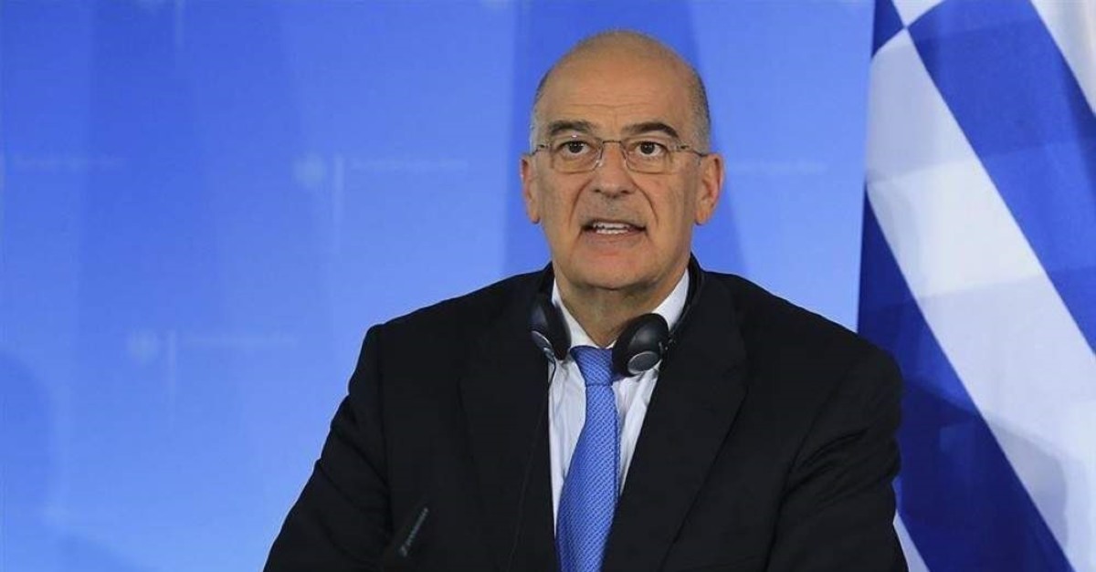 Greek FM Nikos Dendias (AA File Photo)