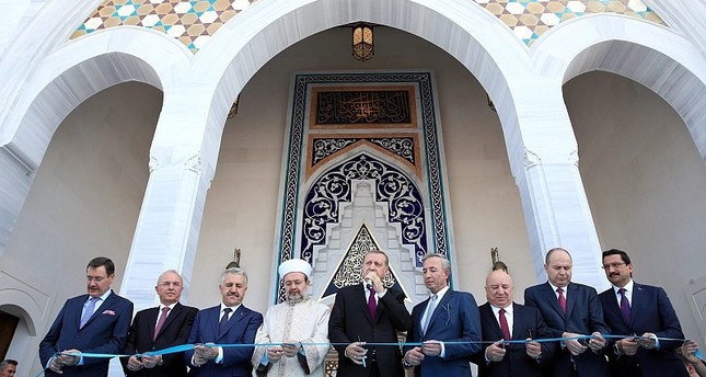 Erdogan eröffnet Yıldırım Beyazıt-Moschee in Ankara