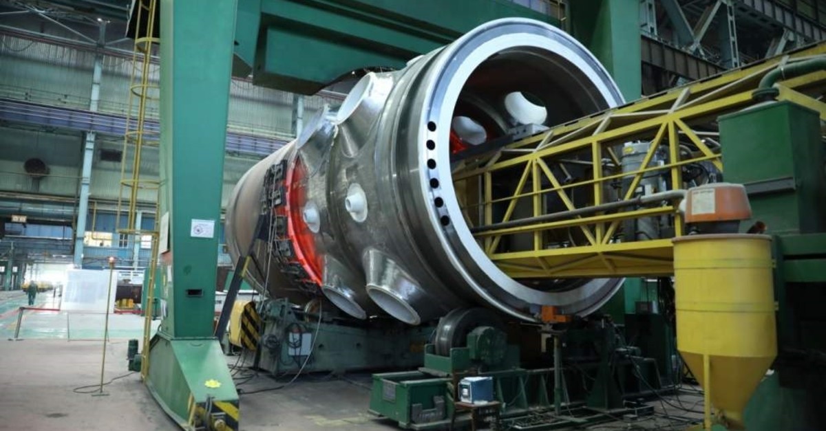 1st reactor vessel welding for Akkuyu NPP completed