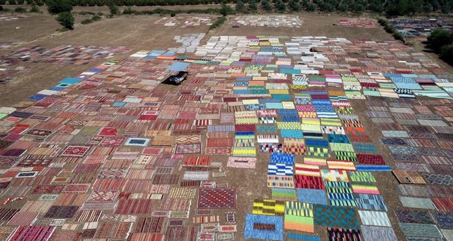 The carpet fields of Antalya offer a colorful sight for photographers and draws a huge number of visitors.
