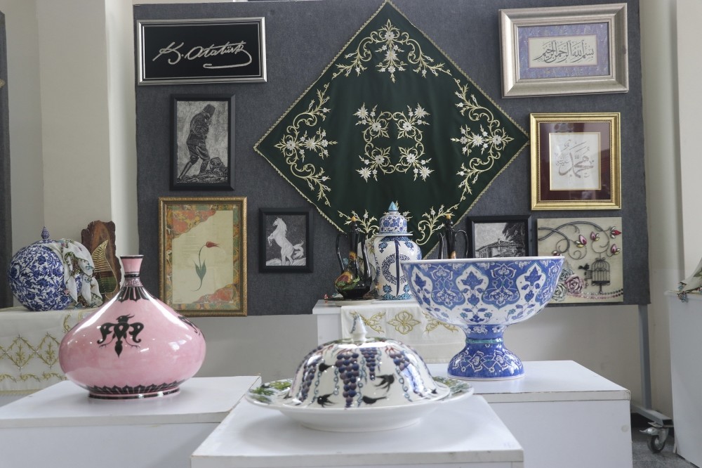 The 3rd Dumlupu0131nar Tile and Handicraft Festival presents famous tile examples from around the city and traditional crafts.