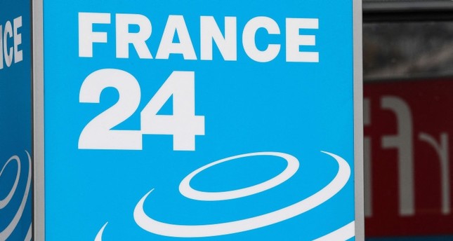 شعار قناة فرنسا-24 الإخبارية الفرنسية