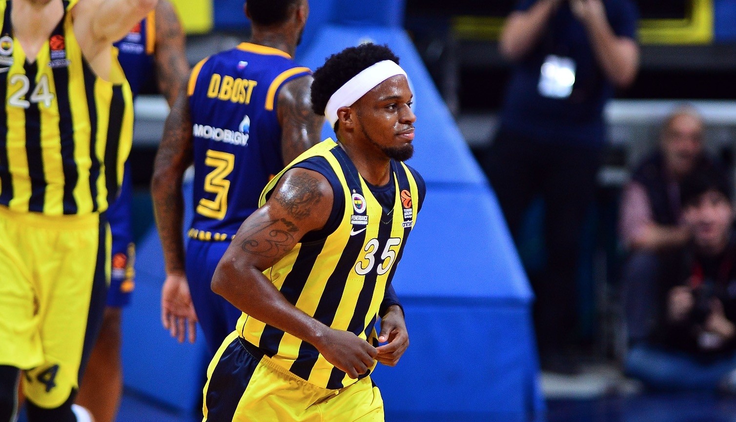 Ali Muhammed may be one of the smallest players in the Turkish Airlines Euroleague, but he is one of its most successful shooters ever.