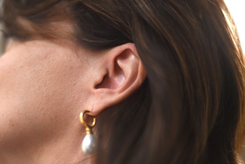 An ear is seen in Washington,DC on May 16, 2018.  A simple looped soundbite with just two syllables has ignited an internet meltdown, dividing social media users into staunchly opposed camps: do you hear ,Yanny, or ,Laurel?, (AFP Photo)