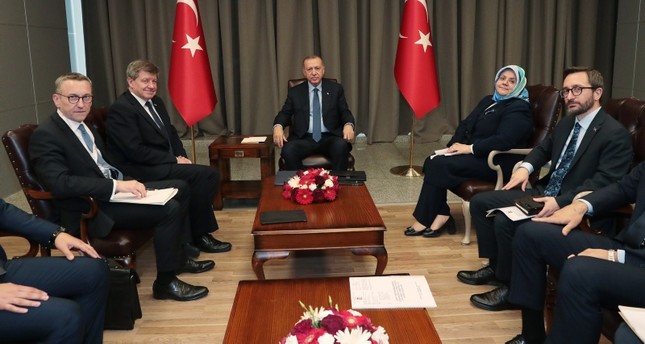 أردوغان يستقبل مدير منظمة العمل الدولية