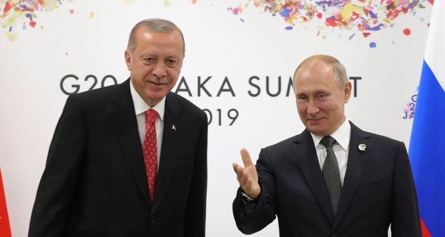 خلال لقائه مع الرئيس أردوغان.. بوتين يشيد بمستوى العلاقات الروسية التركية