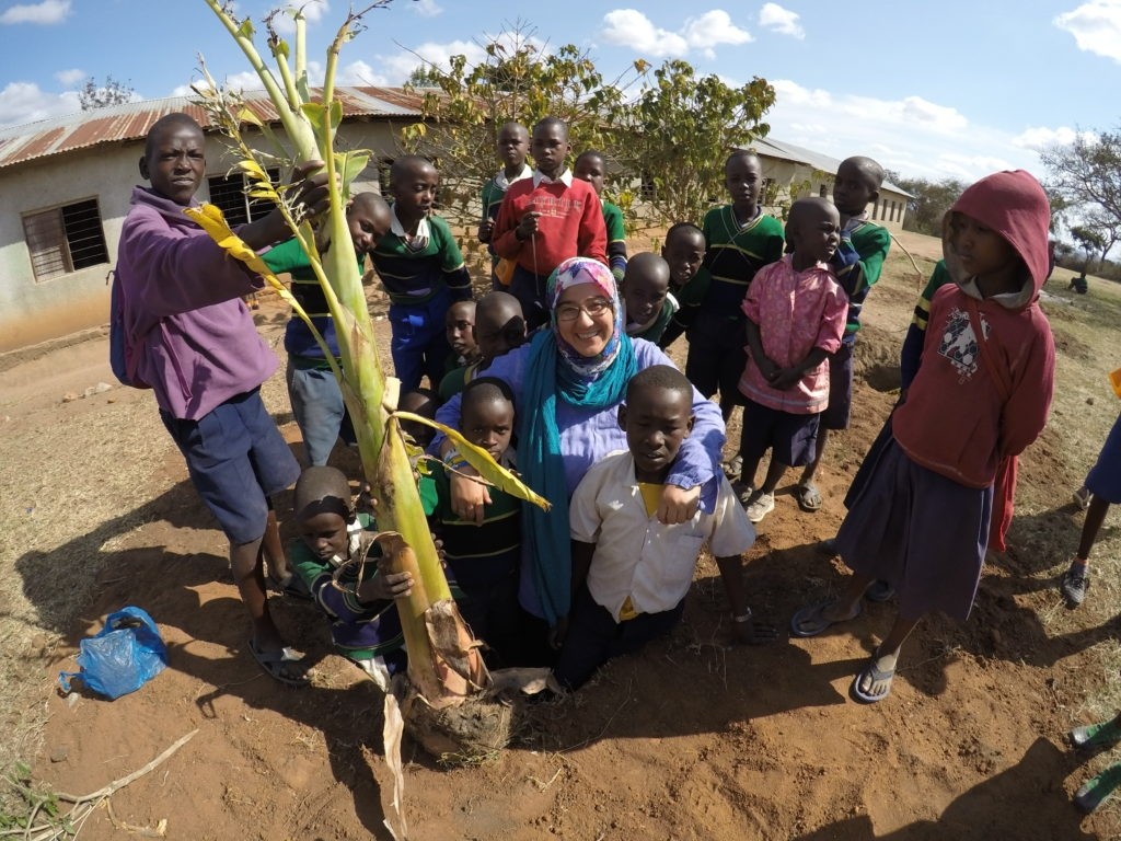 Sevde Sevan Usak married a Masai farmer three years ago but she has traveled across Africa for thepast five years.