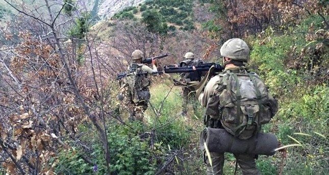الجيش التركي يحيّد 4 إرهابيين شمالي العراق