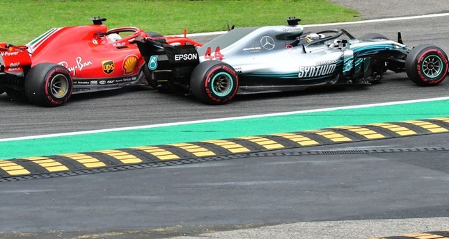 Contatto Hamilton-Vettel a Monza: iniziano i problemi in Ferrari | Numerosette Magazine