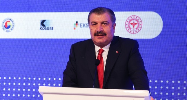 وزير الصحة التركي فخر الدين قوجة وكالة الأناضول
