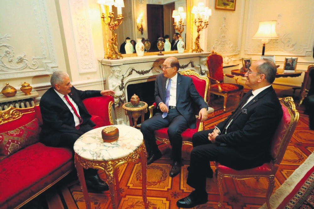 During his trip to the U.K. last month, PM Yu0131ldu0131ru0131m visited the IMO headquarters and held a meeting with Secretary-General Kitack Lim.