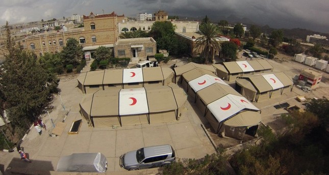 افتتاح مستشفى ميداني تركي يخدم مليون نسمة بتعز اليمنية
