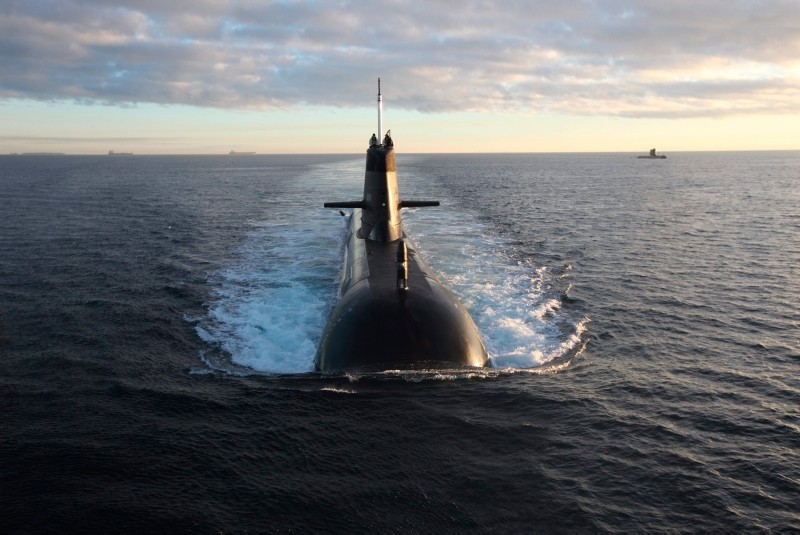 Royal Australian Navy (RAN) Collins Class submarines have been captured in impressive imagery, whilst exercising off the West Australian coast.