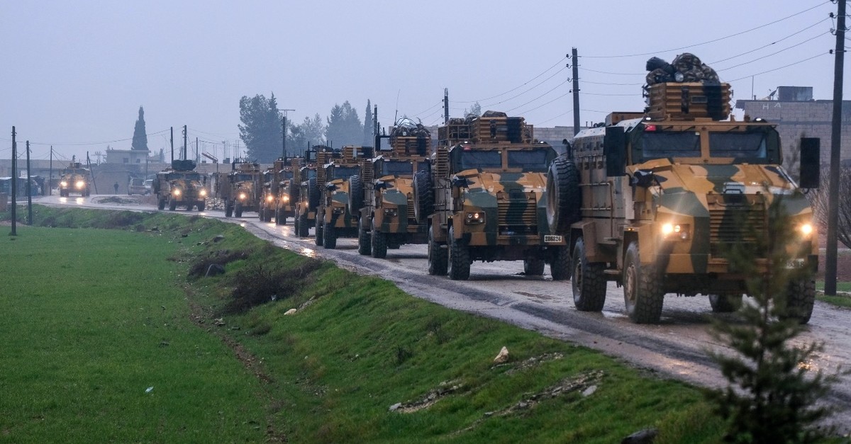 Turkey has been deploying military equipment and forces near the Syrian border for a possible operation east of the Euphrates.