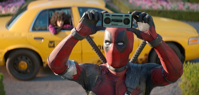 This image released by Twentieth Century Fox shows Ryan Reynolds in a scene from ,Deadpool 2., 