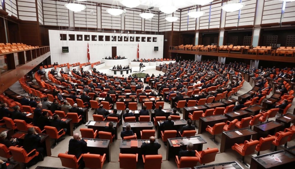 Parliament convene for debate, Ankara, Oct. 31, 2013.