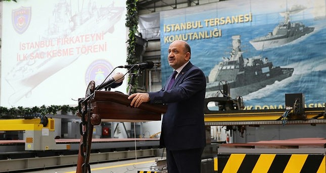 تركيا تعلن بدء بناء أول فرقاطة حربية محلية الصنع في تاريخها