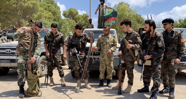صورة أرشيفية لقوات من الجيش الليبي التابع للحكومة المعترف بها دوليا رويترز